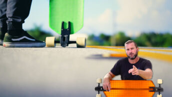 Ein transparentes Longboard: Lucid SOULo