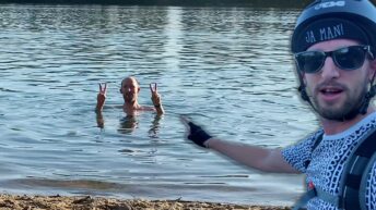 40 km mit dem Fahrrad zum Escher See in Köln