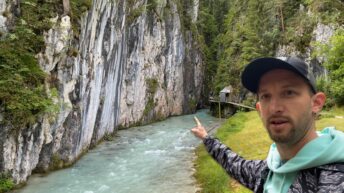 Leutascher Geisterklamm und Wasserfallsteig in Österreich