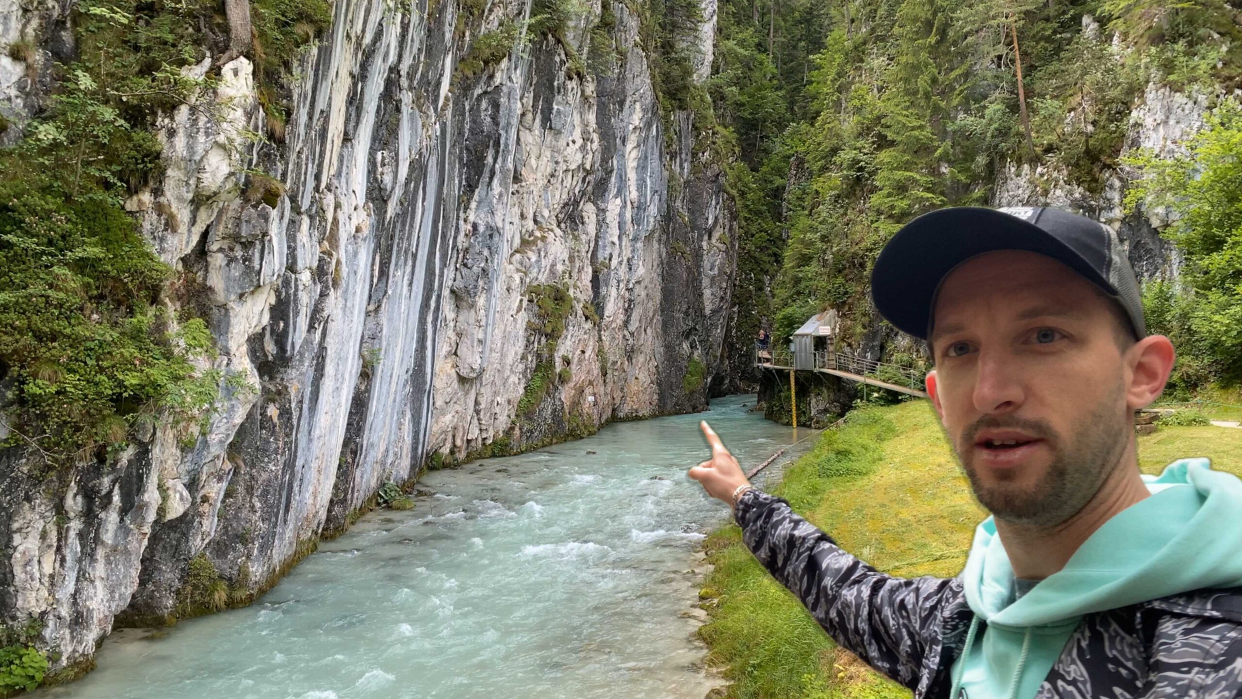 Leutascher Geisterklamm und Wasserfallsteig in Österreich