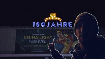 Der Kölner Dom leuchtet im Kölner Zoo - China Light Festival 2019/2020