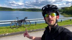 Gravel Bike Tour auf Mountainbike Route zur Dhünntalsperre