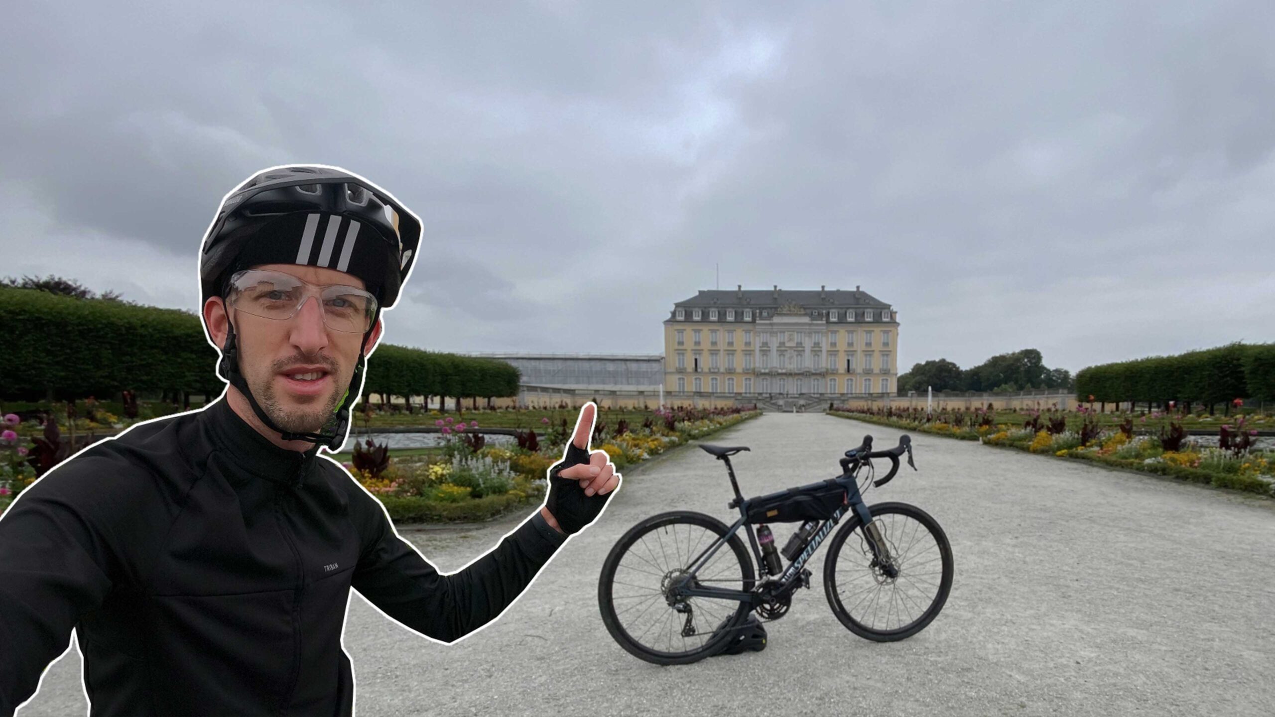 Gravel Bike Tour ohne Gravel zum Schloss Augustusburg in Brühl | 63 km auf Specialized Diverge