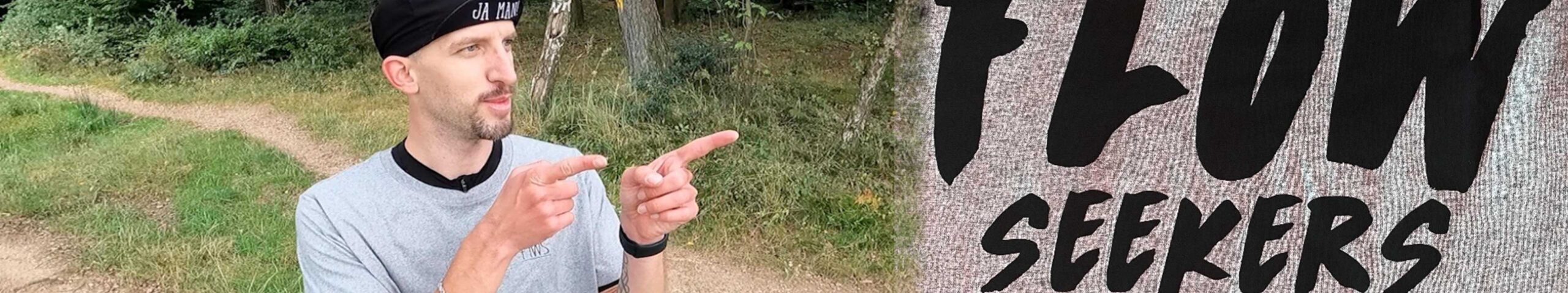 60 km Gravel Bike Tour um ein T-Shirt abzuholen | Flowseekers