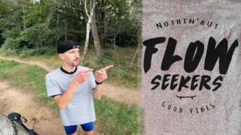 60 km Gravel Bike Tour um ein T-Shirt abzuholen | Flowseekers