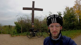 68 km Gravel Bike Tour auf die Glessener Höhe zum Tee trinken