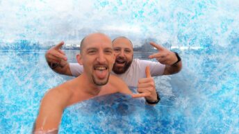 Eisbaden ohne Eis im Fühlinger See | Neujahrsbaden 2022