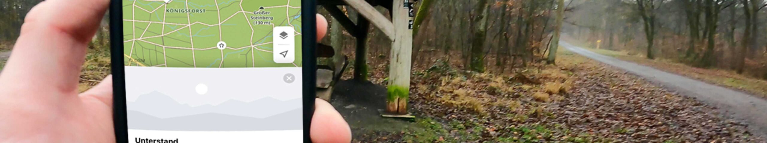 Schutzhütten in Komoot fotografieren | Matschige Singlespeed Tour