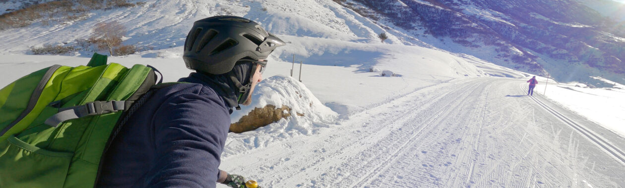 Fahrrad fahren im Schnee | FATBIKE Winter Tour Ischgl - Bielerhöhe 🇦🇹