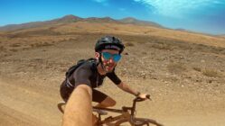 Gravel Bike Tour durch die Wüste von Fuerteventura