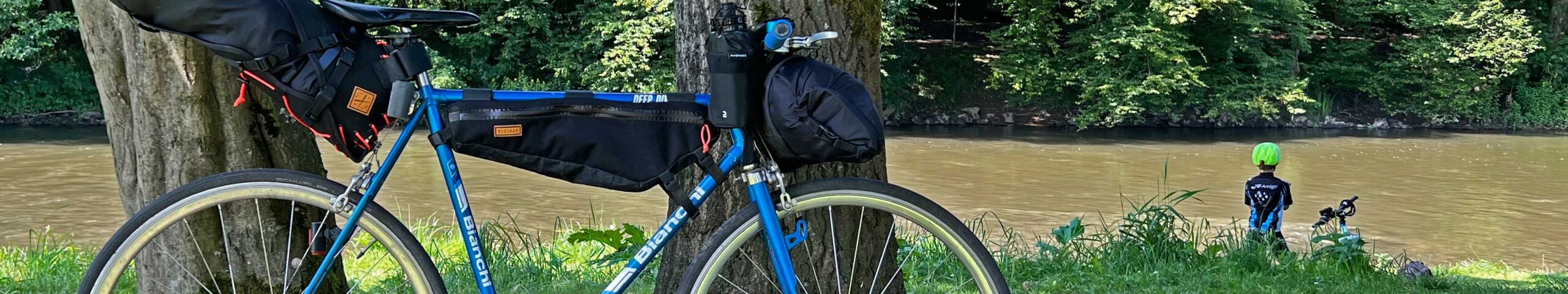 Kleines Bikepacking Abenteuer mit meinem Sohnemann in den Sommerferien