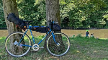 Kleines Bikepacking Abenteuer mit meinem Sohnemann in den Sommerferien