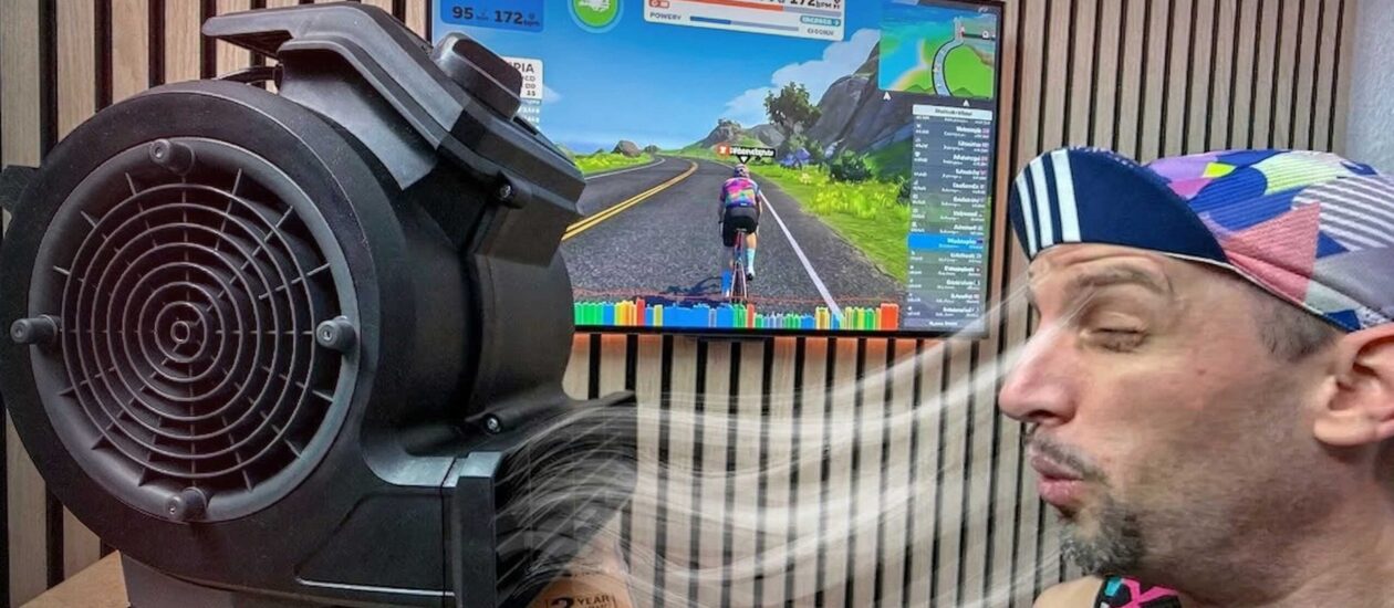 Mein erster FTP-Test: Endlich auch Indoor echten Gegenwind dank dem Vacmaster Cardio54 Ventilator
