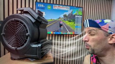 Mein erster FTP-Test: Endlich auch Indoor echten Gegenwind dank dem Vacmaster Cardio54 Ventilator