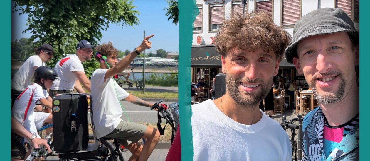Der absolute Abriss beim Fahrrad-Rave mit Dom Whiting 🚴‍♂️🎉 | HOBVLOG 007